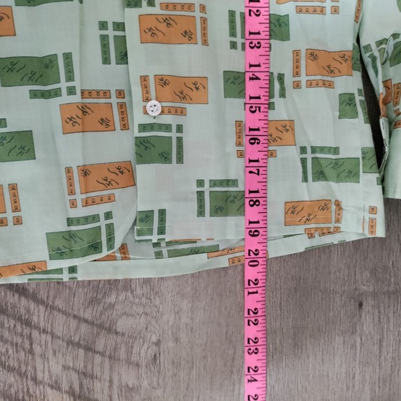 Vintage 70s Boys Long Sleeve Button Front Size 10 Jc Penny - Picture 5 of 6